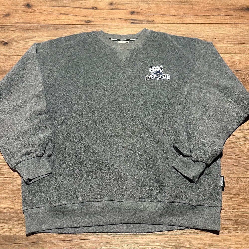 Vintage Penn State Nittany Lions Fleece Crewneck Sweatshirt Size L‎